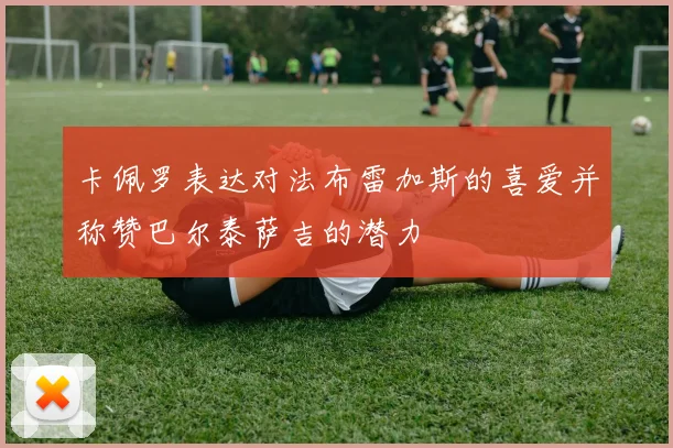 卡佩罗表达对法布雷加斯的喜爱并称赞巴尔泰萨吉的潜力